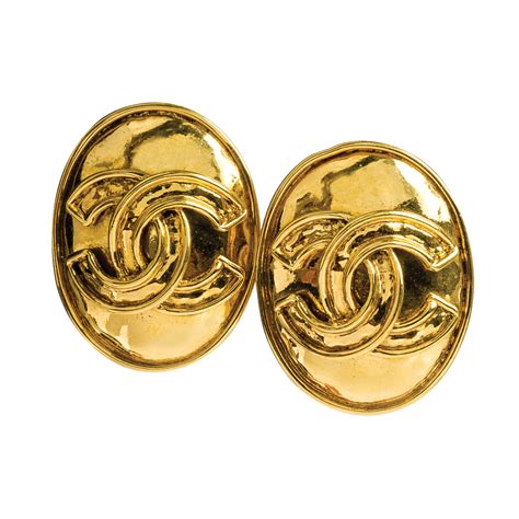 vintage chanel earrings toronto|chanel symbol earrings.